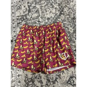 B101 Pink Banana Athletic Shorts Baseball Lifestyle Men's Size Small